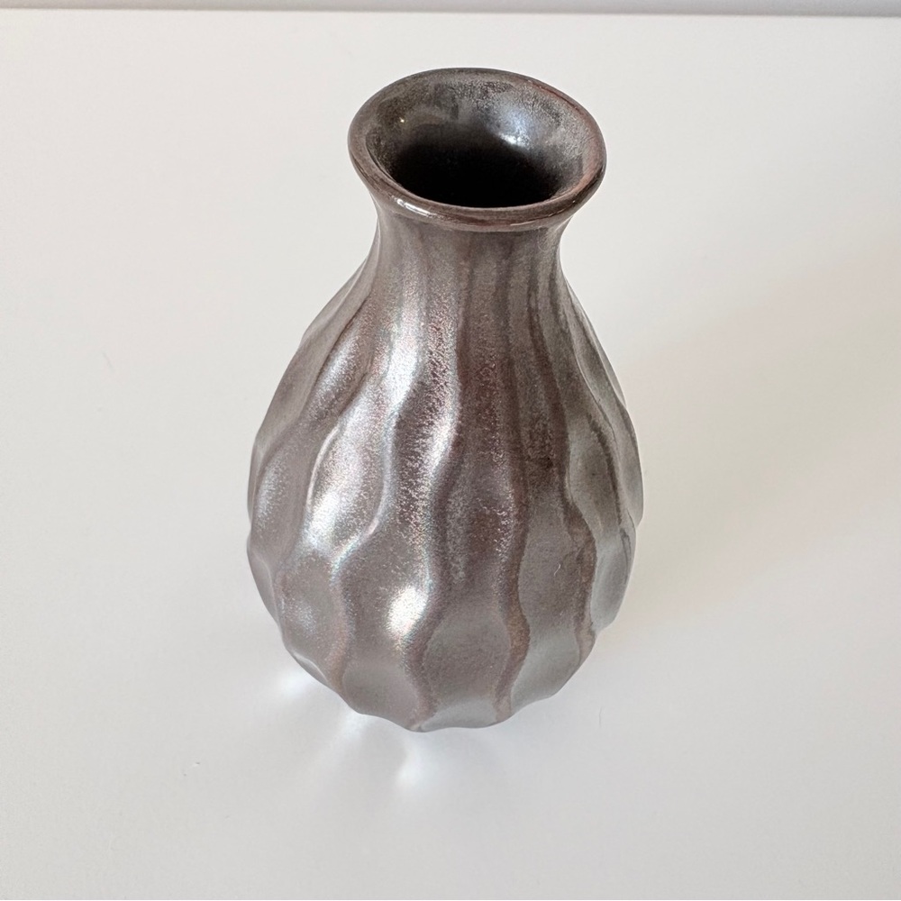 Mini Ceramic Vase Raku Glaze - Picture 4 of 10